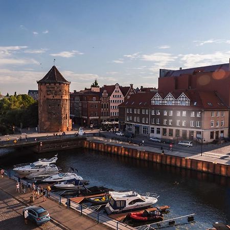 Apartament Amber Centrum Z Basenem Daire Gdansk Dış mekan fotoğraf