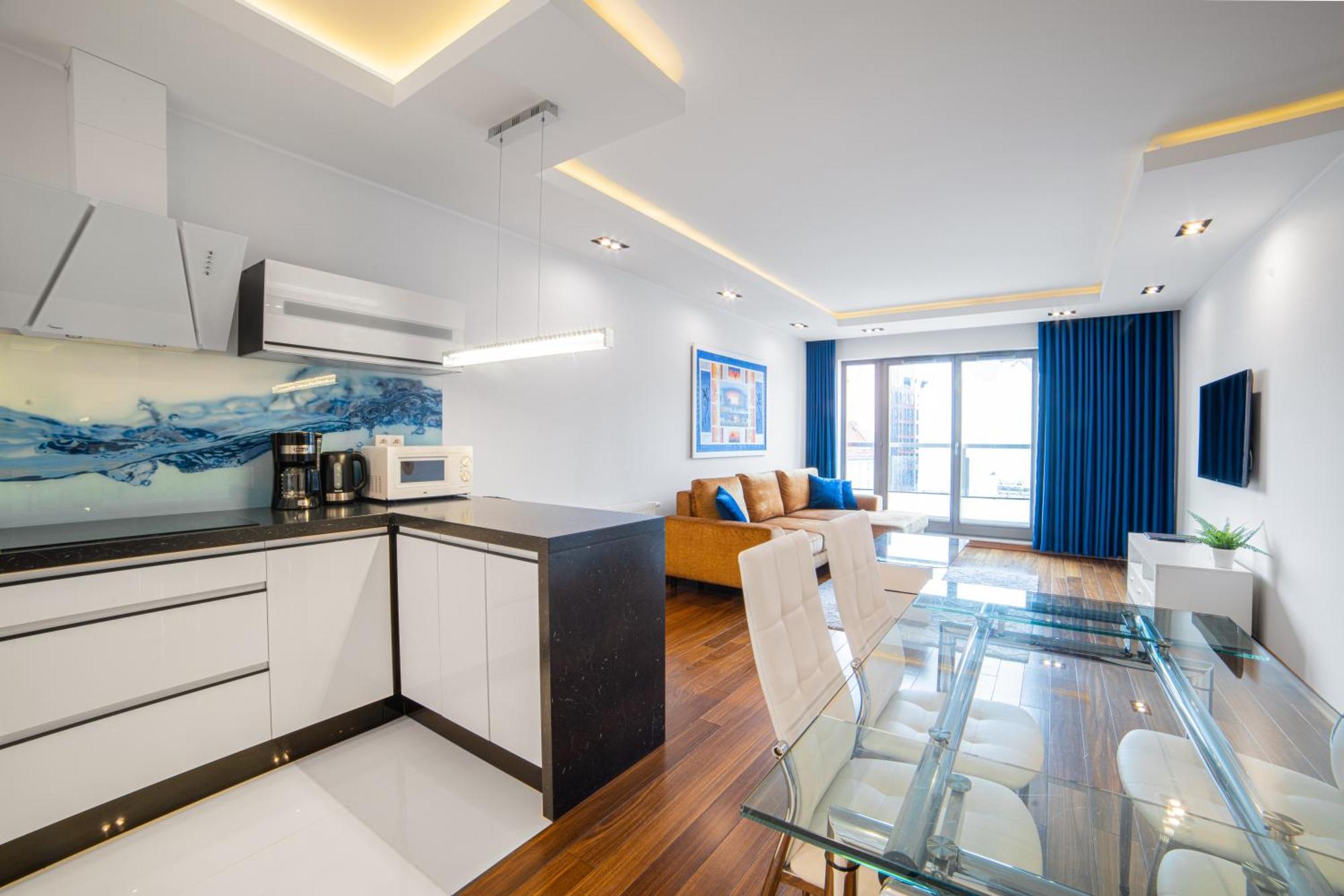 Apartament Amber Centrum Z Basenem Daire Gdansk Dış mekan fotoğraf