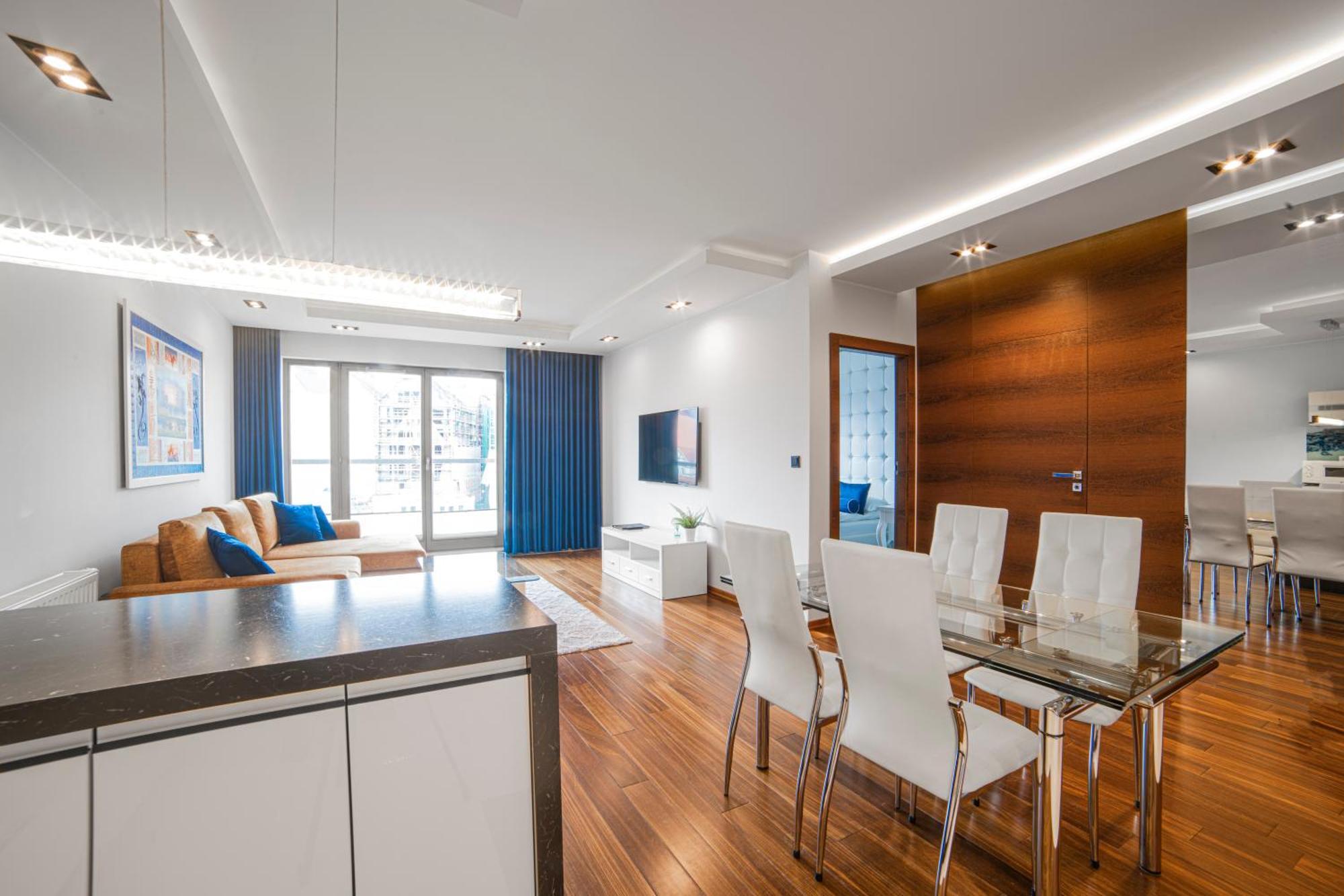 Apartament Amber Centrum Z Basenem Daire Gdansk Dış mekan fotoğraf