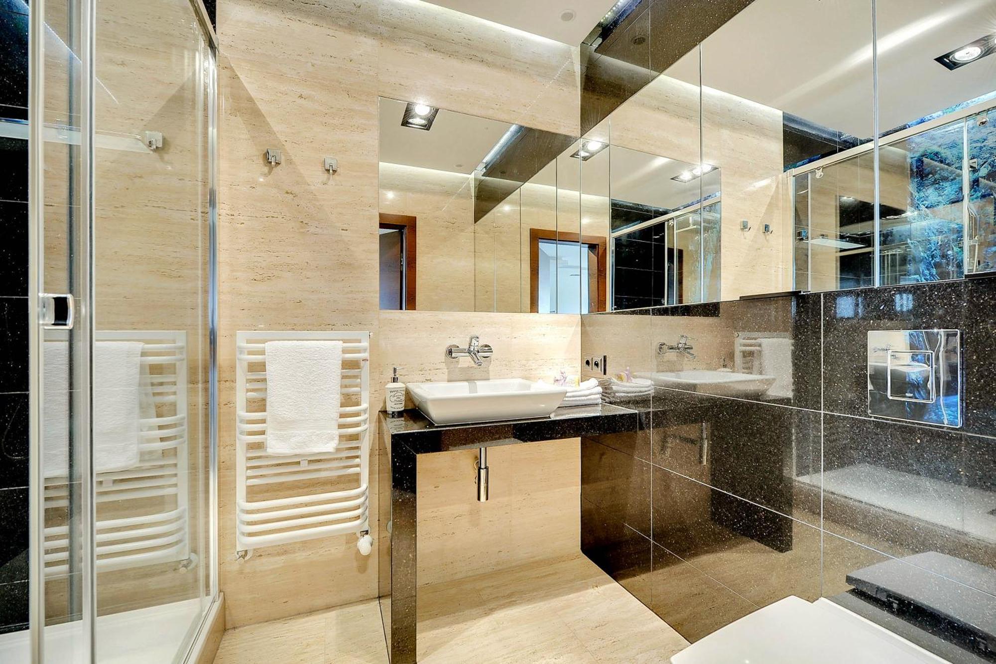 Apartament Amber Centrum Z Basenem Daire Gdansk Oda fotoğraf